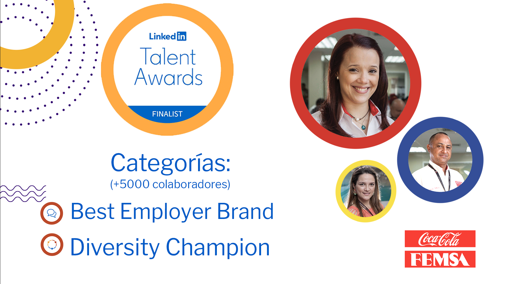 LinkedIn Talent Awards reconhecimento à Coca Cola FEMSA KOF