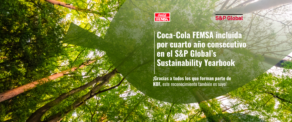 Imagen de FEMSA y Coca-Cola FEMSA celebran su inclusión en el S&P Global’s Sustainability Yearbook de 2024 Global’s Sustainability Yearbook de 2024