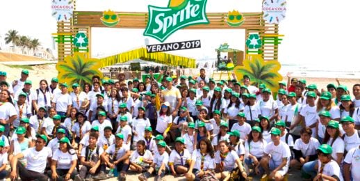 Coca-Cola FEMSA y Sprite colaboran con jóvenes de Veracruz, para cambiar al mundo a través del reciclaje.
