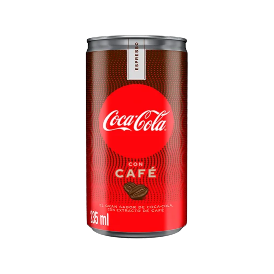 Para los que estudian o trabajan o sólo necesitan una pausa Coca-Cola Café.