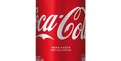 Coca-cola sem açúcar
