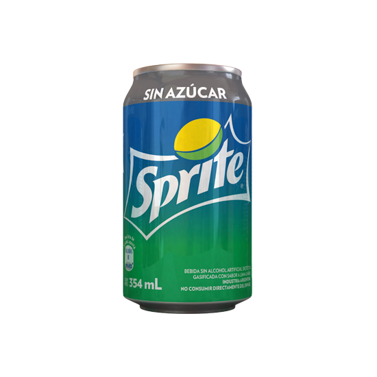 Bebida Gaseosa Sprite Sin Azúcar Lata 220 ml