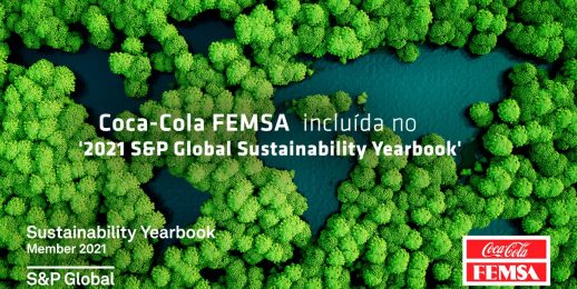 Coca-Cola FEMSA é membro do “S&P GLOBAL 2021 The Sustainaiblity Yearbook 2021”
