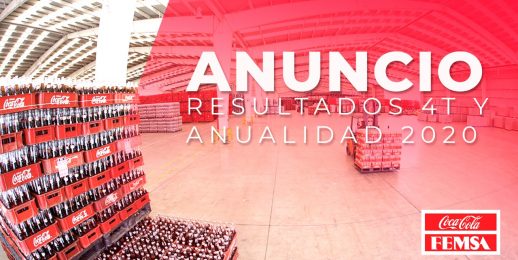 Coca-Cola FEMSA Anuncia Resultados del Cuarto Trimestre y Anualidad 2020