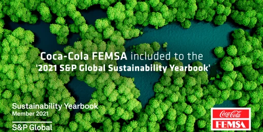 Coca-Cola FEMSA becomes member to the S&P Global 2021 Sustainability Yearbook