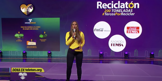 Coca-Cola FEMSA dona 1 millón de pesos al Teletón.