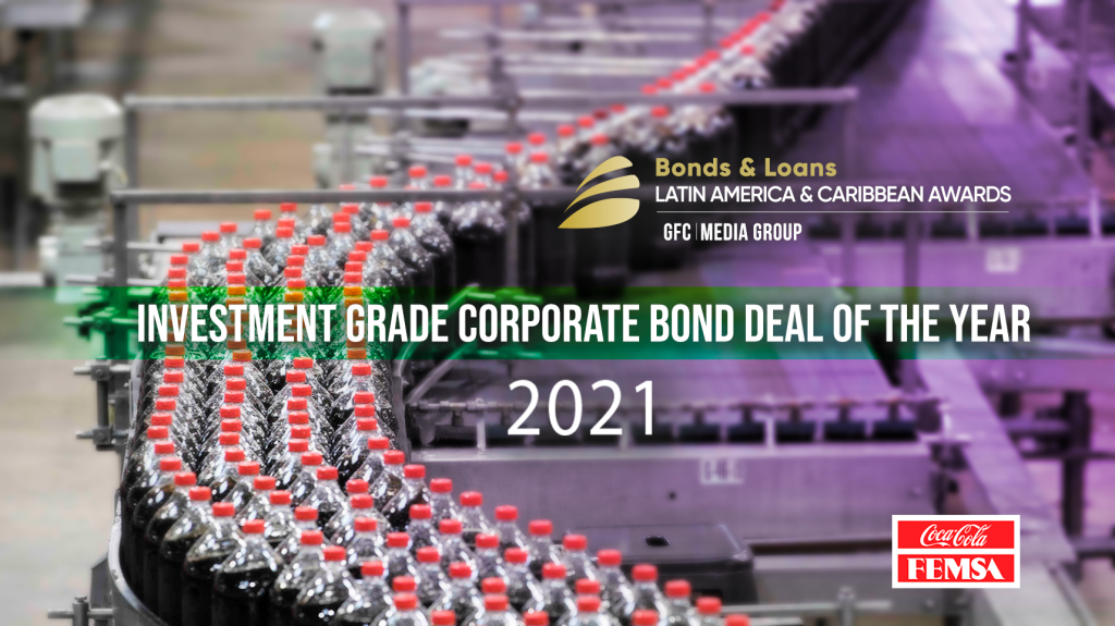 Coca-Cola FEMSA awarded Deal of the Year in the GFC Bonds and Loans Latin America Awards 2021