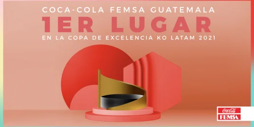 Coca-Cola FEMSA Guatemala gana la Copa de Excelencia LATAM 2021
