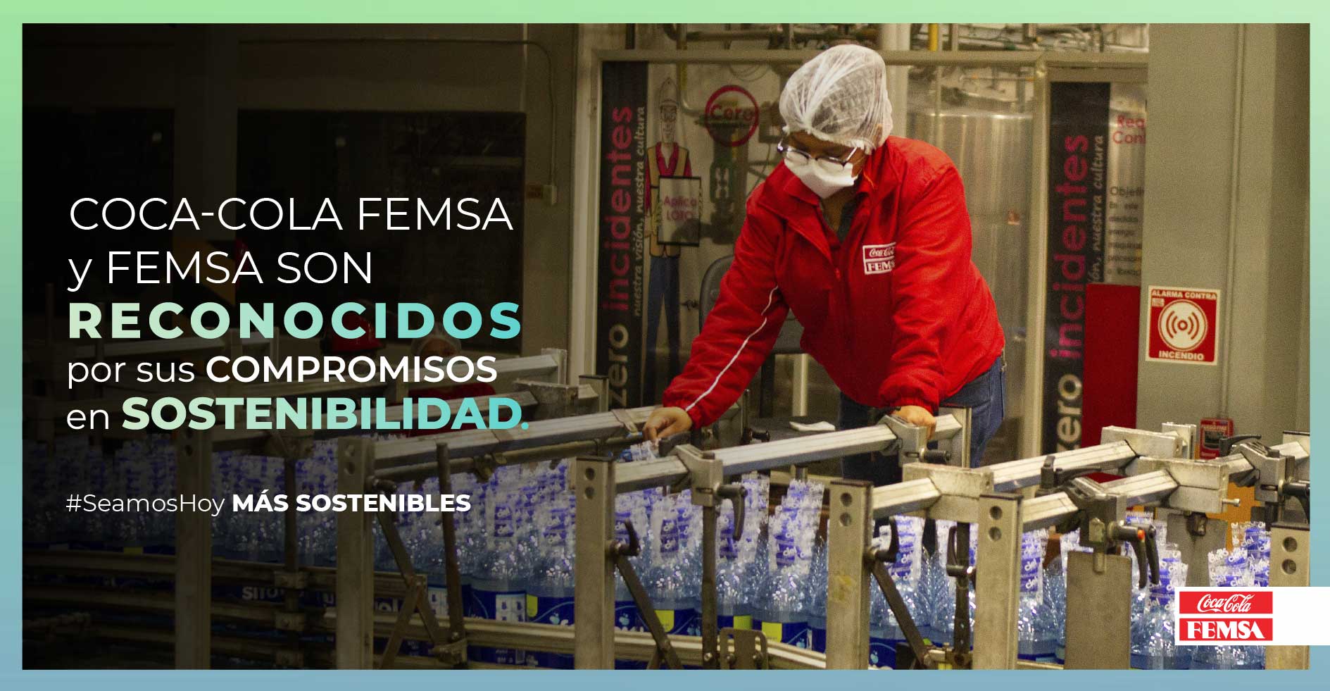 Siete años consecutivos de reconocimiento a Coca-Cola FEMSA y FEMSA en el índice FTSE4GOOD por sus compromisos en sostenibilidad