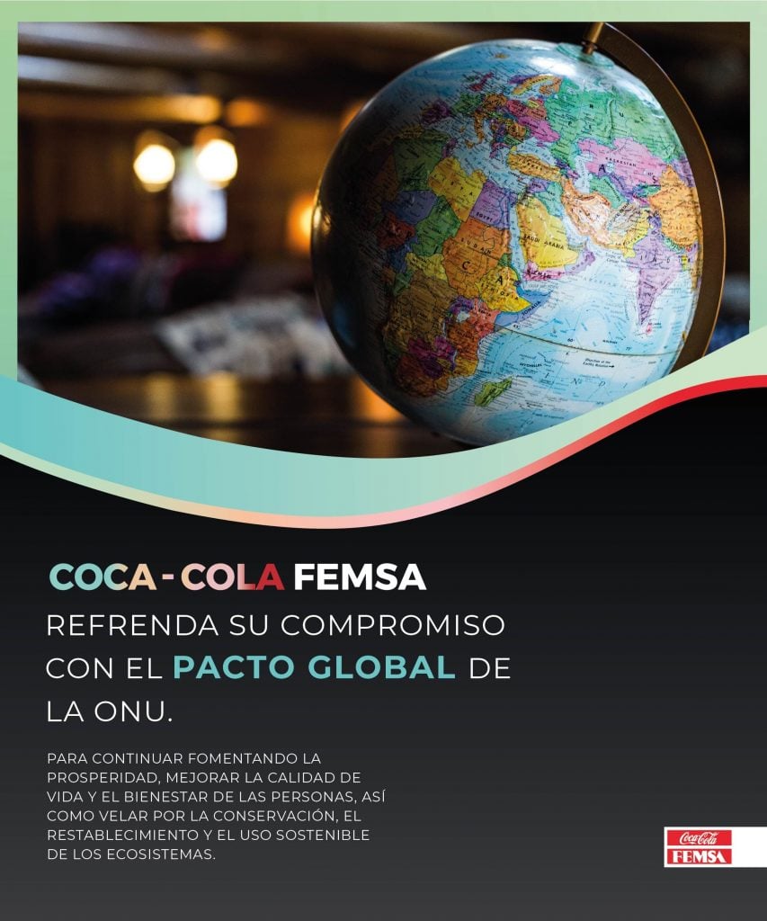 FEMSA y Coca-Cola FEMSA refrendan su compromiso con el Pacto Global de la ONU