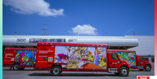 Coca-Cola FEMSA y la Industria Mexicana de Coca-Cola celebran su amor por México con murales comunitarios en sus camiones