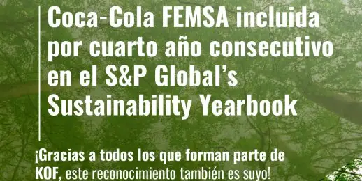 FEMSA y Coca-Cola FEMSA celebran su inclusión en el S&P Global’s Sustainability Yearbook de 2024